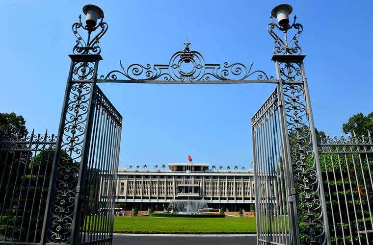 tourist attraction in sai gon - Reunification palace